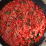 Quinoa s červenou řepou a tofu