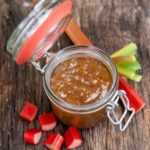 Rebarborová marmeláda s levandulí