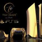 PlayStation 5 ve zlaté edici z 24 karátového zlata od Truly...