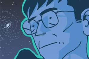 Obálka komiksu Hawking