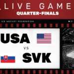 United States – Slovakia | Live | QUARTER-FINAL | 2021 IIHF Ice Hockey World Championship