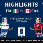 Highlights | Italy vs. Canada | 2022 #IIHFWorlds