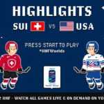 Highlights | Switzerland vs. USA | 2022 #IIHFWorlds