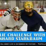 Goalie Challenge with Bernhard Starkbaum | 2022 #IIHFWorlds
