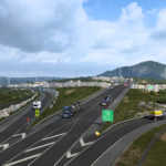 Euro Truck Simulator 2 - Západní Balkán - silniční síť