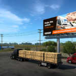 American Truck Simulator: Dynamické billboardy ve hře
